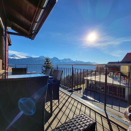 Chalet Lilo 4 Zimmer Big View Beatenberg Zewnętrze zdjęcie