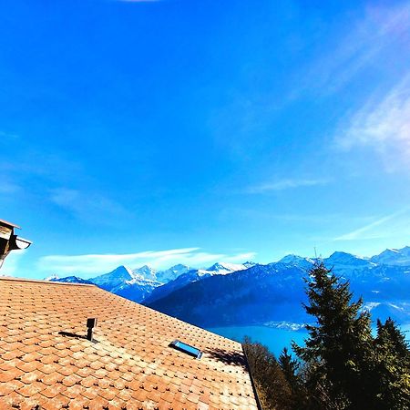 Chalet Lilo 4 Zimmer Big View Beatenberg Zewnętrze zdjęcie