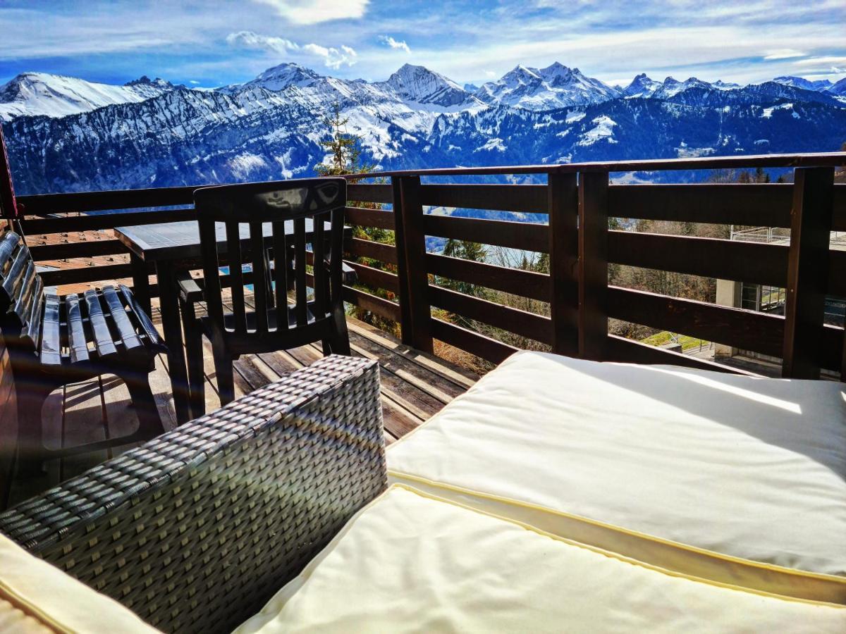 Chalet Lilo 4 Zimmer Big View Beatenberg Zewnętrze zdjęcie
