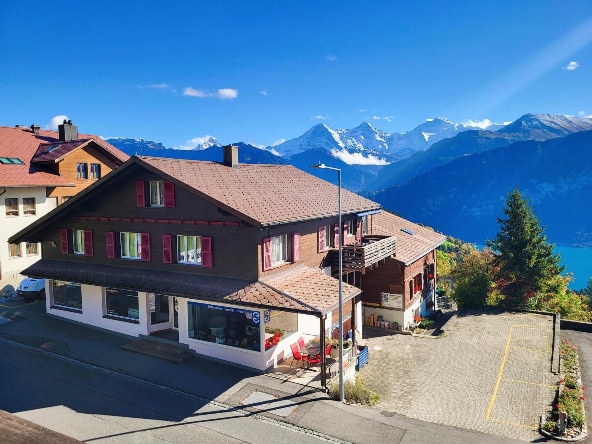 Chalet Lilo 4 Zimmer Big View Beatenberg Zewnętrze zdjęcie