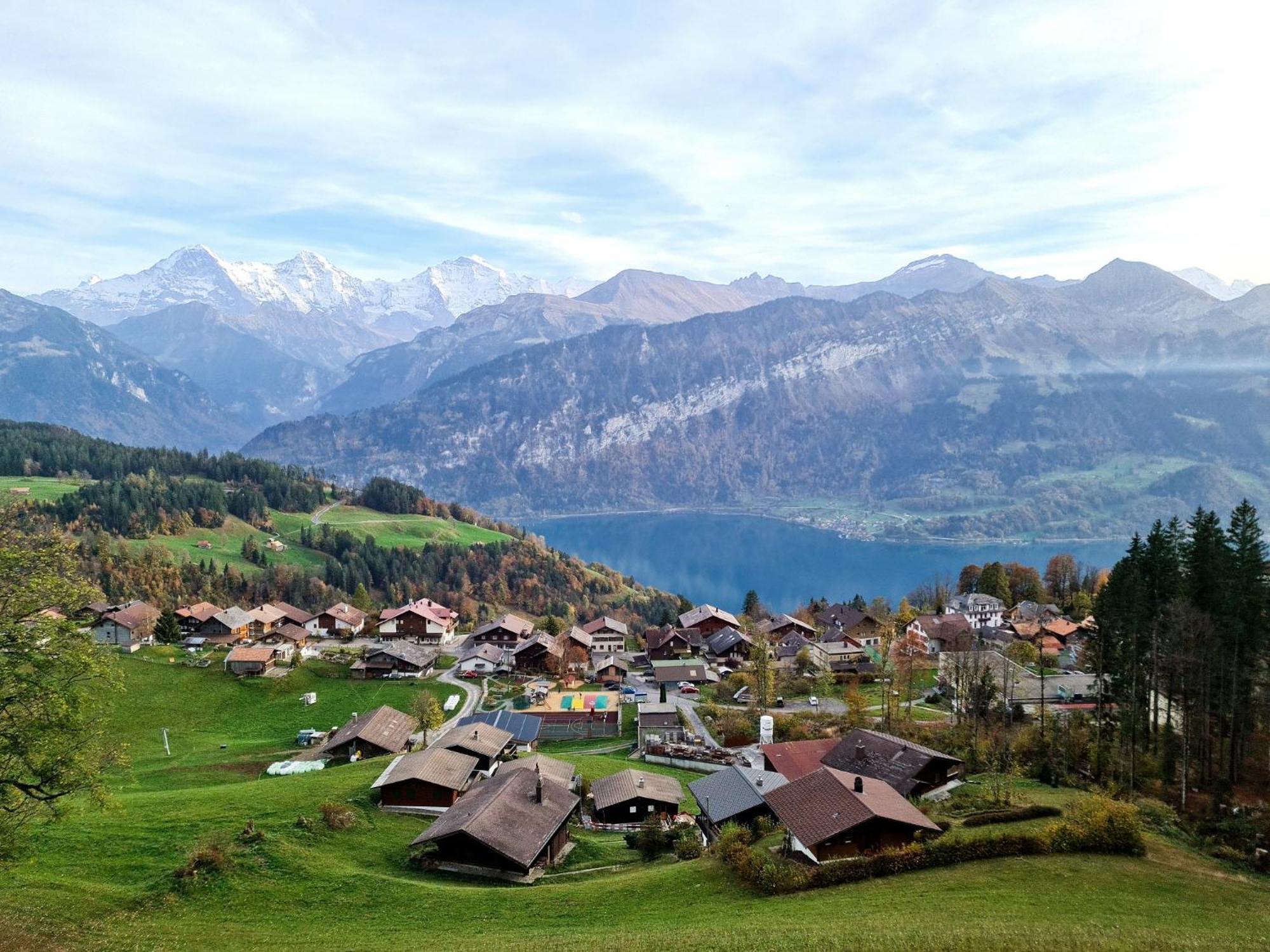 Chalet Lilo 4 Zimmer Big View Beatenberg Zewnętrze zdjęcie