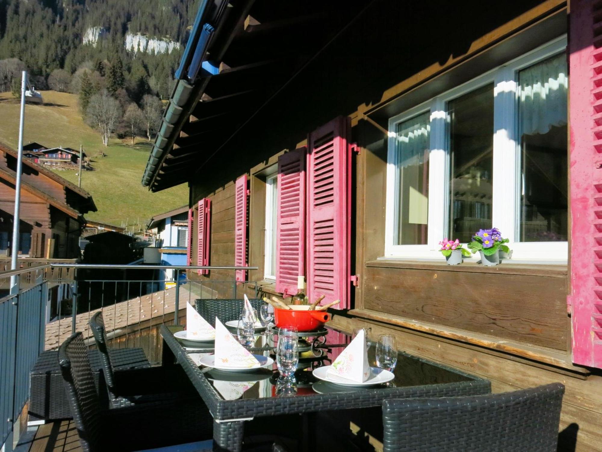 Chalet Lilo 4 Zimmer Big View Beatenberg Zewnętrze zdjęcie