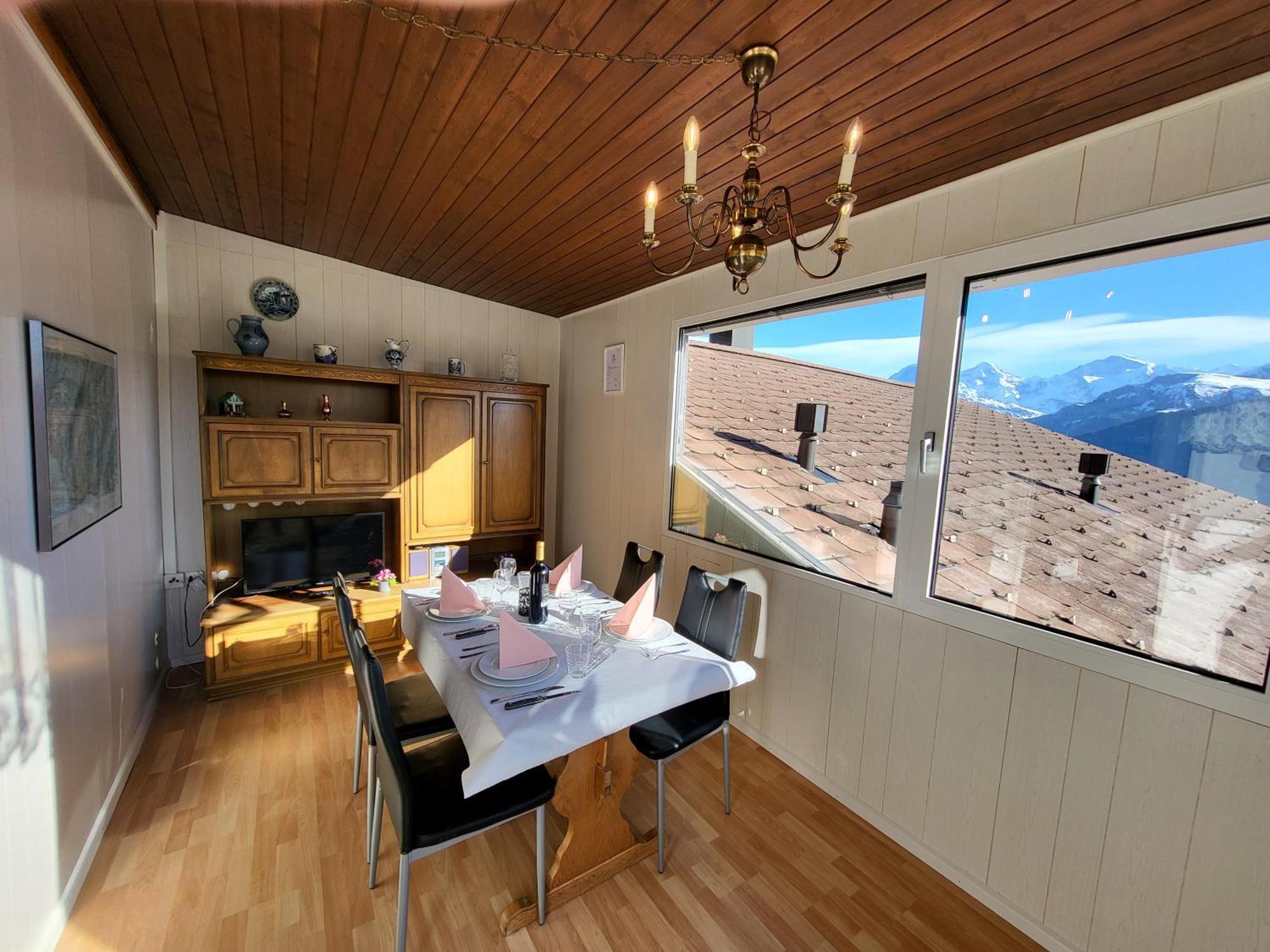 Chalet Lilo 4 Zimmer Big View Beatenberg Zewnętrze zdjęcie