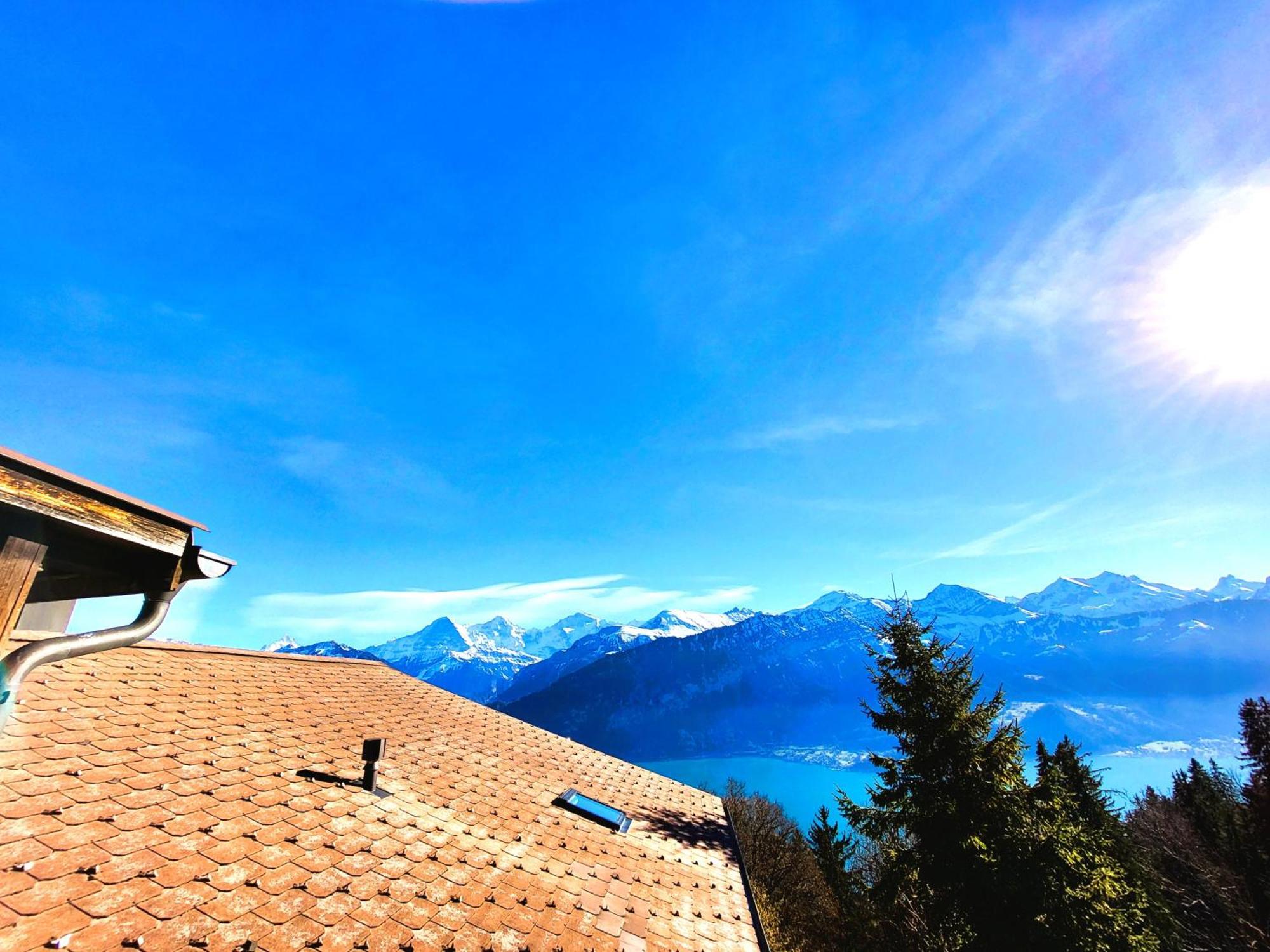 Chalet Lilo 4 Zimmer Big View Beatenberg Zewnętrze zdjęcie